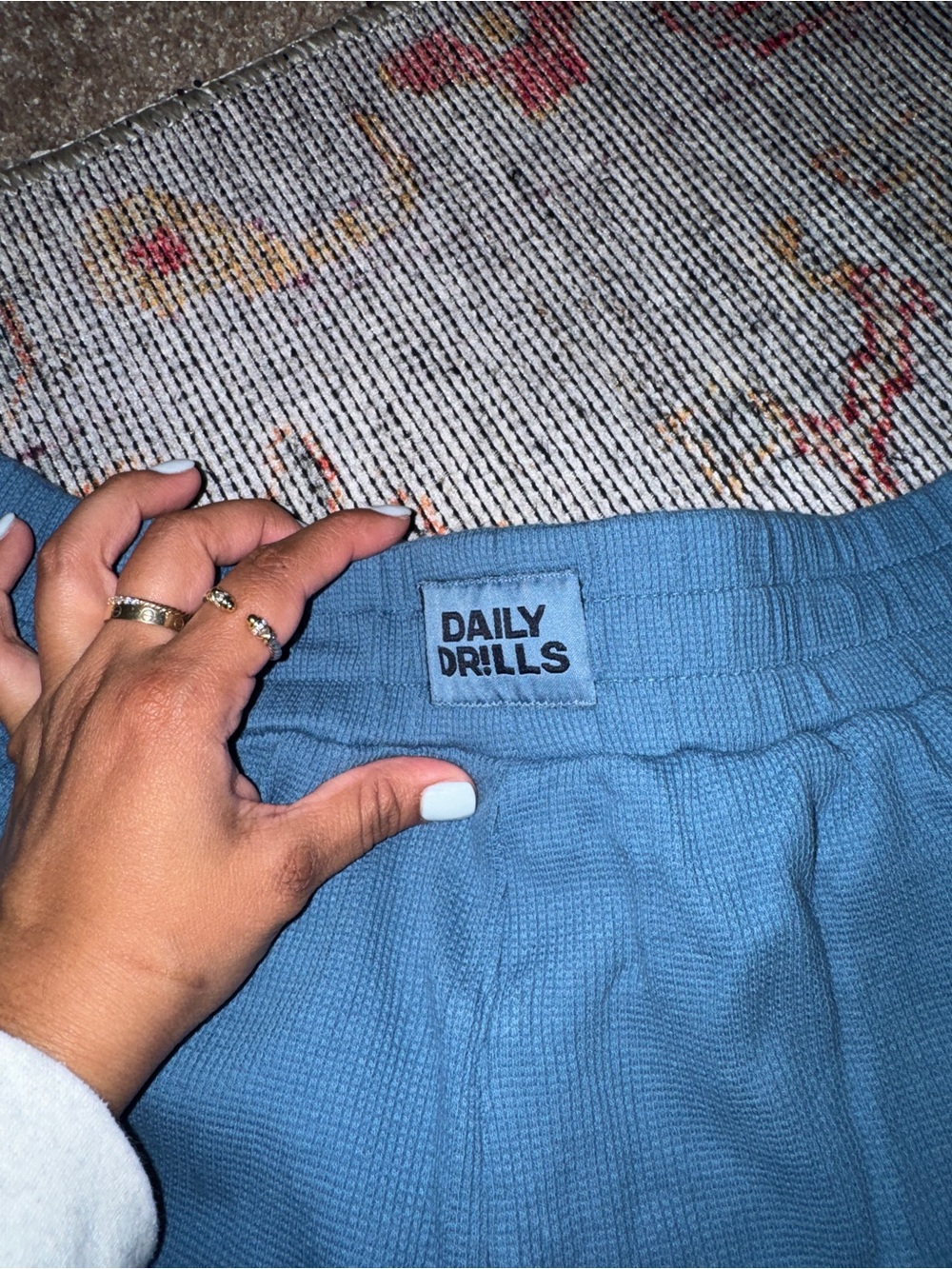 SHORTS ONLY Daily Drills Thermal Shorts in Cabana - Picture 3 of 4
